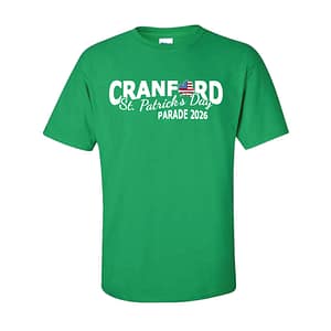 Cranford St. Pat’s Day Full Chest Short Sleeve Tee