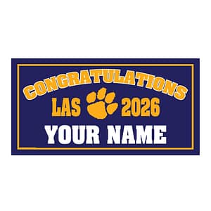 Livingston Ave. School Graduate Lawn Sign