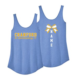 CHS Cheerleading Camp 2026 Tank Top with Name