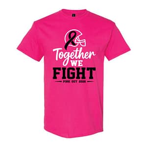 Cranford PAL Cheer Pink Out 2026 Short Sleeve Tee