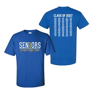 CHS Class of 2027 Short Sleeve Tee