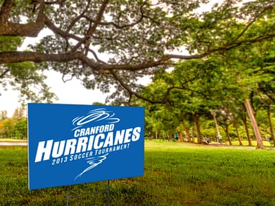 Cougar HQ Lawn Signs