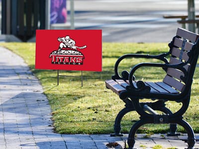 Cougar HQ Lawn Signs