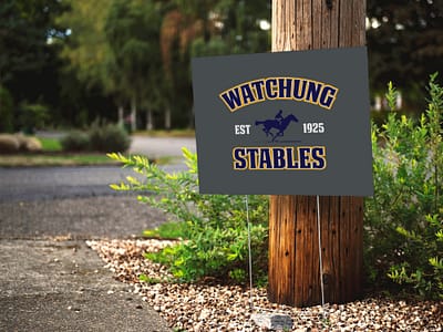 Cougar HQ Lawn Signs