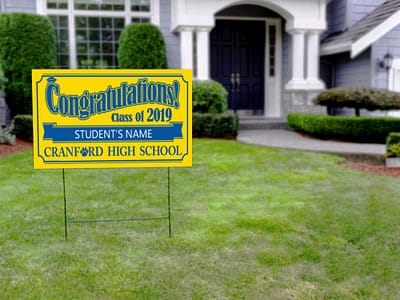 Cougar HQ Lawn Signs