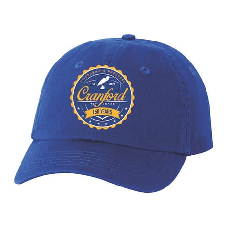 Cranford150th_2021_hat1