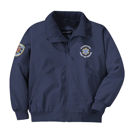 Cranford First aid Squad Jacket - front Cranford First aid Squad Jacket - front