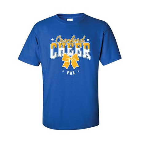 CranfordPALCheer_RoyalTee