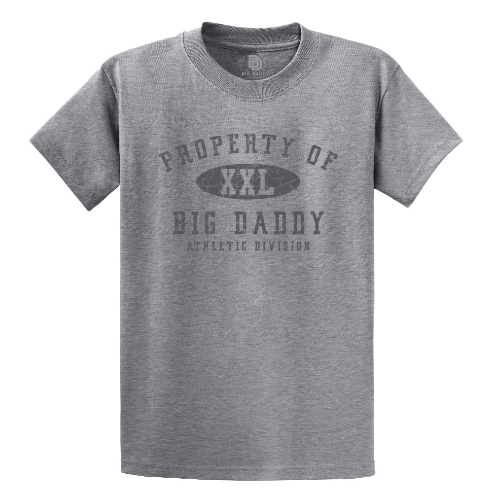 Property of Big Daddy Short Sleeve  Tee (Athletic Heather)