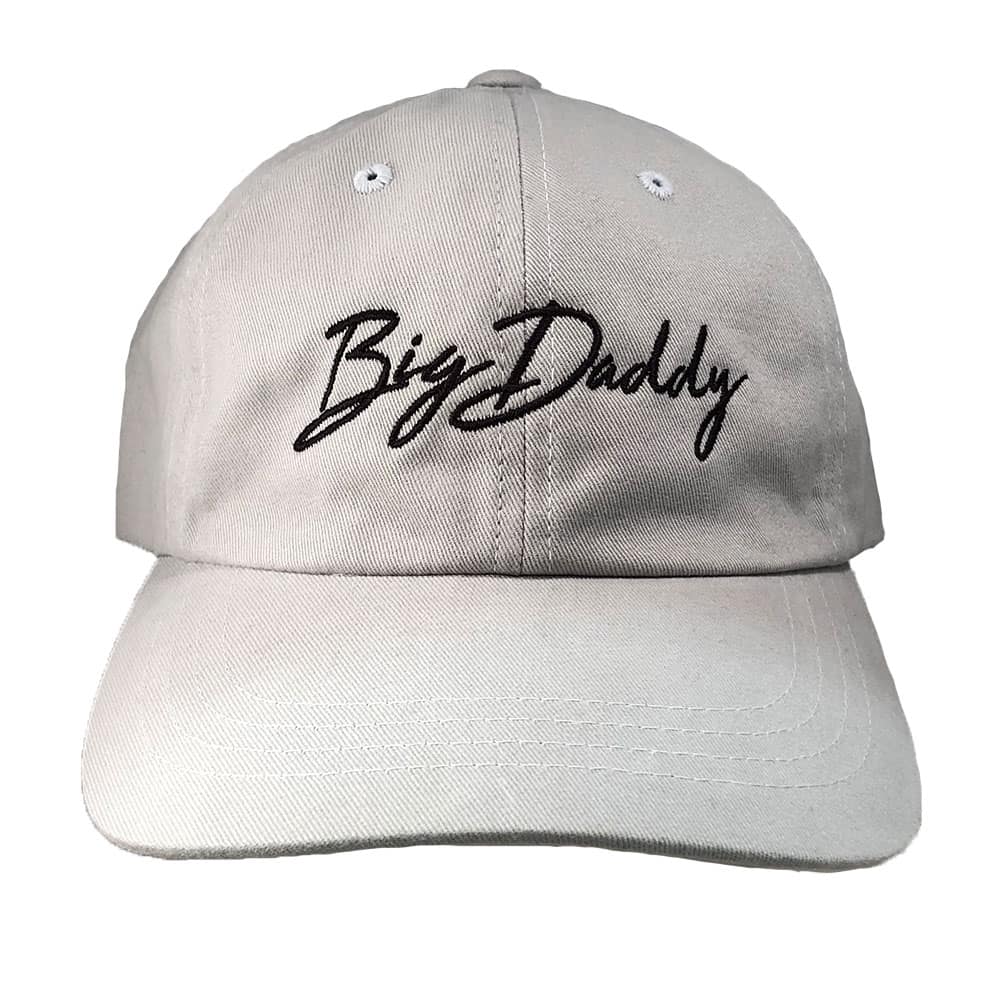 Big Daddy Dad Hat in grey