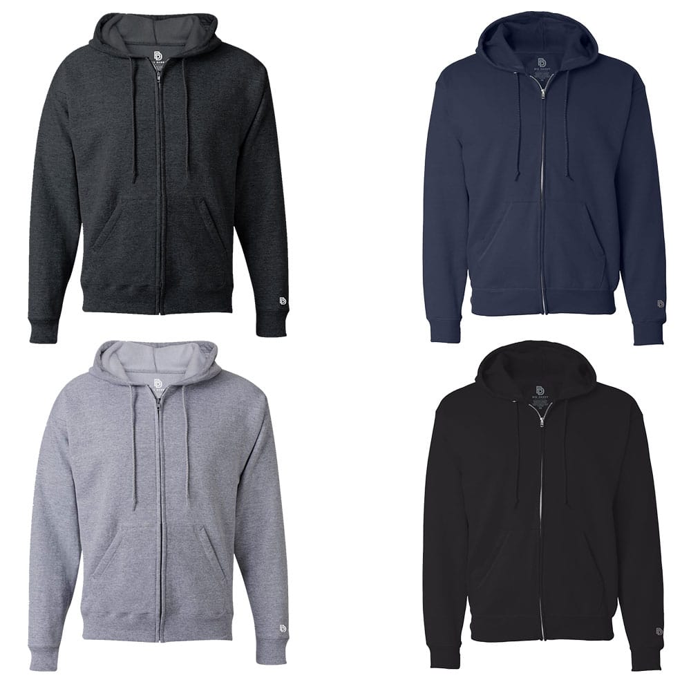 Big Daddy Basics Zip Hoodie | Big Daddy Clothing Co.