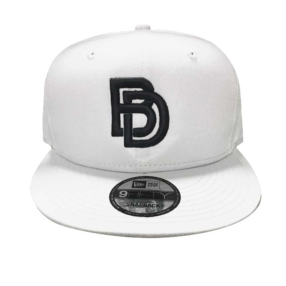 Big Daddy BD White/Black Snapback Hat