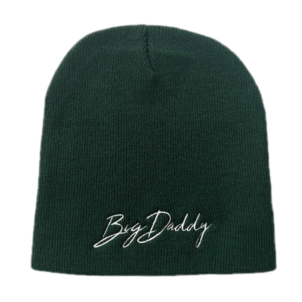 Forest Green Big Daddy Signature Skull Beanie