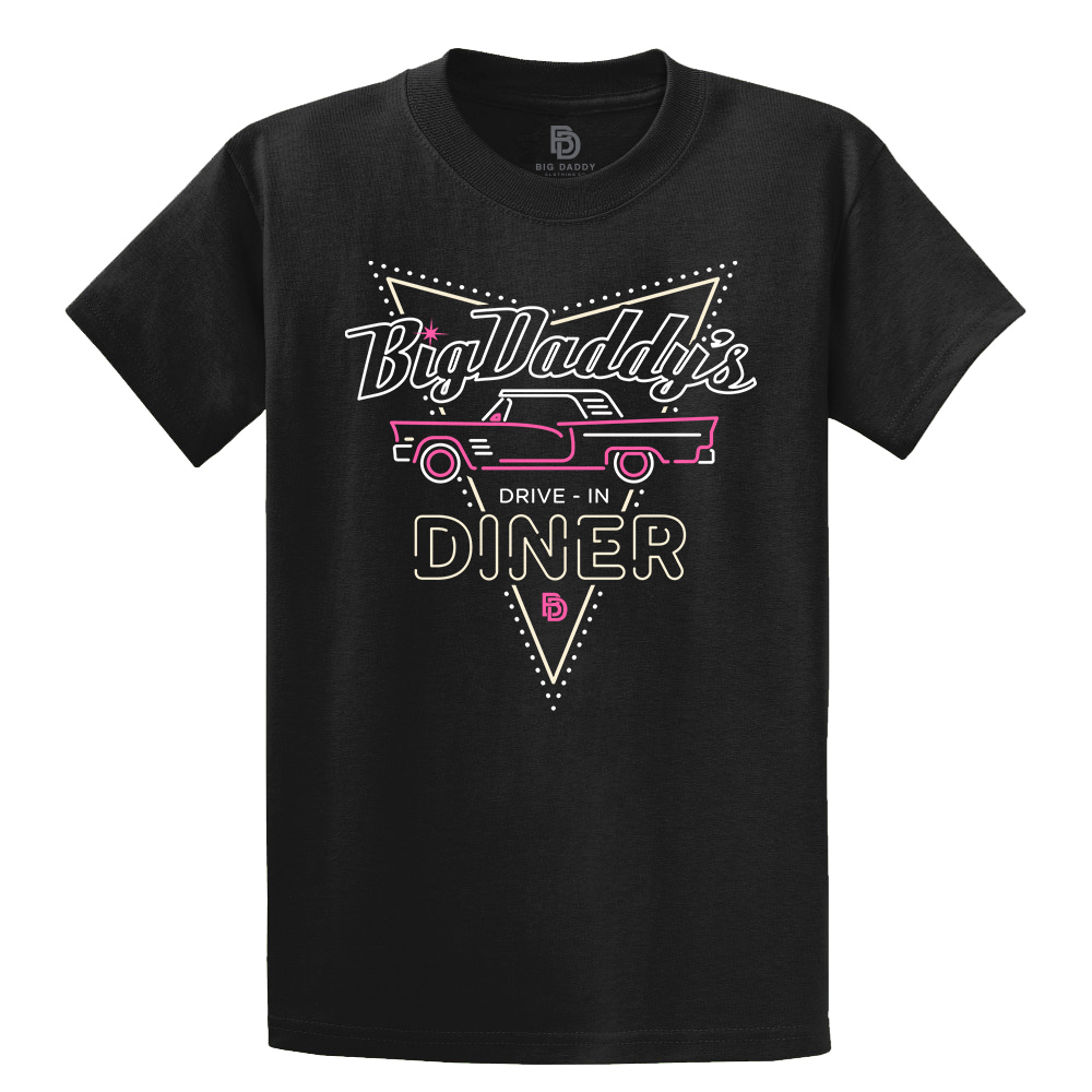Big Daddy’s Diner Short Sleeve Tee (Black)