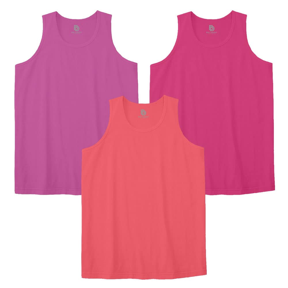 Big Daddy Bright Hues Tanks (3 Colors)