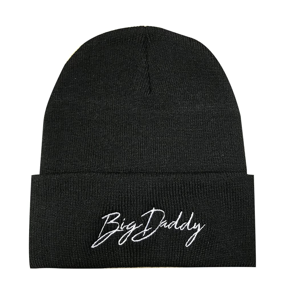 Big Daddy Knit Beanie (Black) | Big Daddy Clothing Co. Big Daddy Knit Beanie (Black)