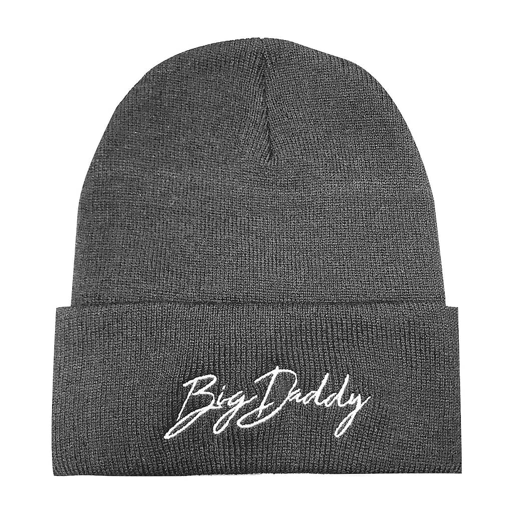 Big Daddy Dark Heather Beanie | Big Daddy Clothing Co. Big Daddy Dark Heather Beanie