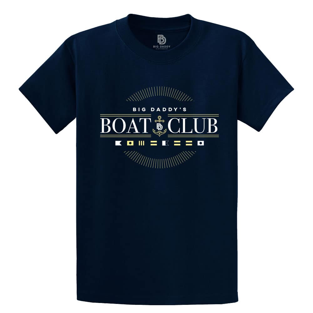 Big Daddy's Boat Club Tank (Navy) | Sizes 2XL - 10XL