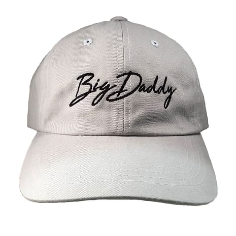 Big Daddy Signature Dad Hat (Grey) | Big Daddy Clothing Co.