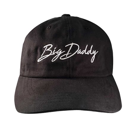 Big Daddy “Signature” Dad Hat (Black)
