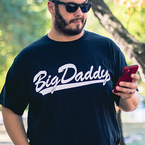 Big Daddy Sport Script Tee Big Daddy Sport Script Tee
