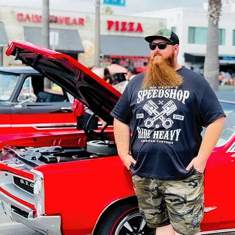 Big Daddy Speed Shop Tee in Black Big Daddy Speed Shop Tee