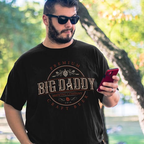 Big Daddy Brewing Company Tee Big Daddy Brewing Company Tee