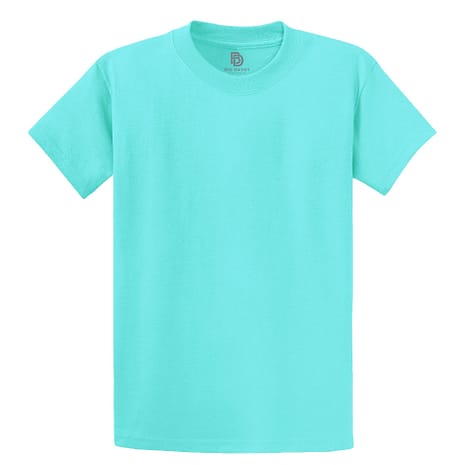 Big Daddy Summer Basics Sea Blue Tee Big Daddy Summer Basics Sea Blue Tee
