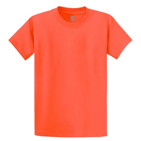 Big Daddy Summer Basics Coral Tee Big Daddy Summer Basics Coral Tee