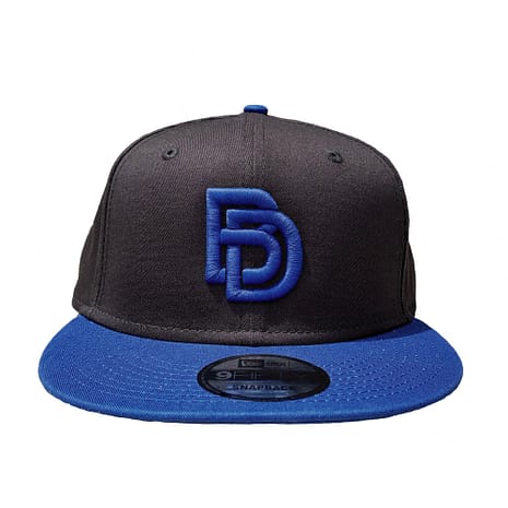 Big Daddy Puff Logo Hat (Black/Royal)