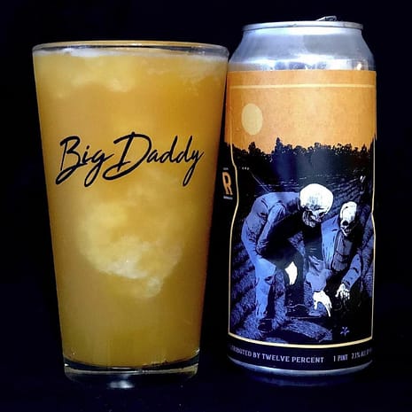 BD_pintGlass1 Big Daddy Pint Glass. 16 oz.