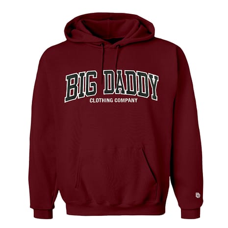 BD01160118_BigDaddyArchAppliqueHoodie-Maroon BD01160118_BigDaddyArchAppliqueHoodie-Maroon