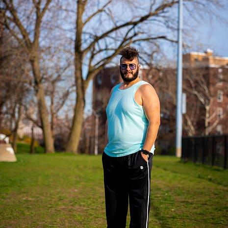 Catalin_Blue_TankTrackPants3 Big Daddy Track Pants in Black