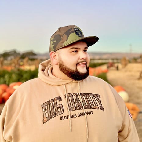 Big Daddy Applique Hoodie Big Daddy Applique Hoodie