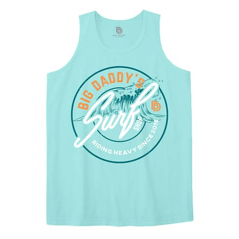 Big Daddy's Surf Shop Tank in Sea Blue