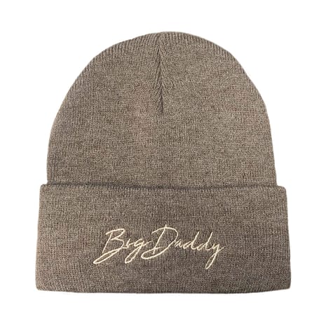 Big Daddy Heather Brown Beanie
