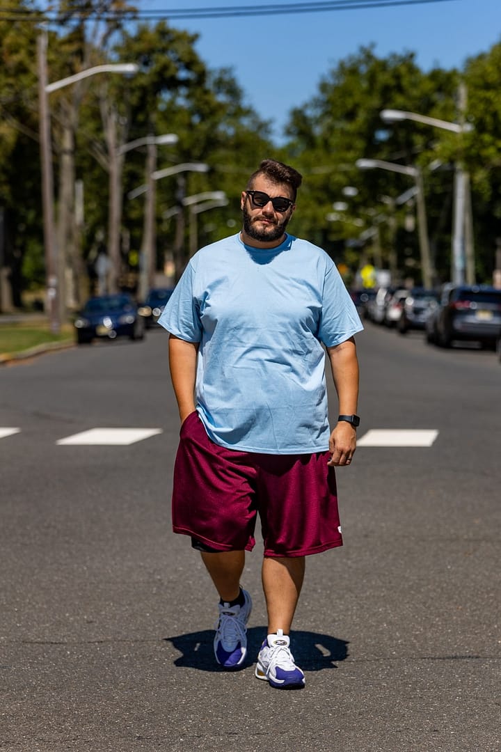 Big Daddy Basics Light Blue Tee