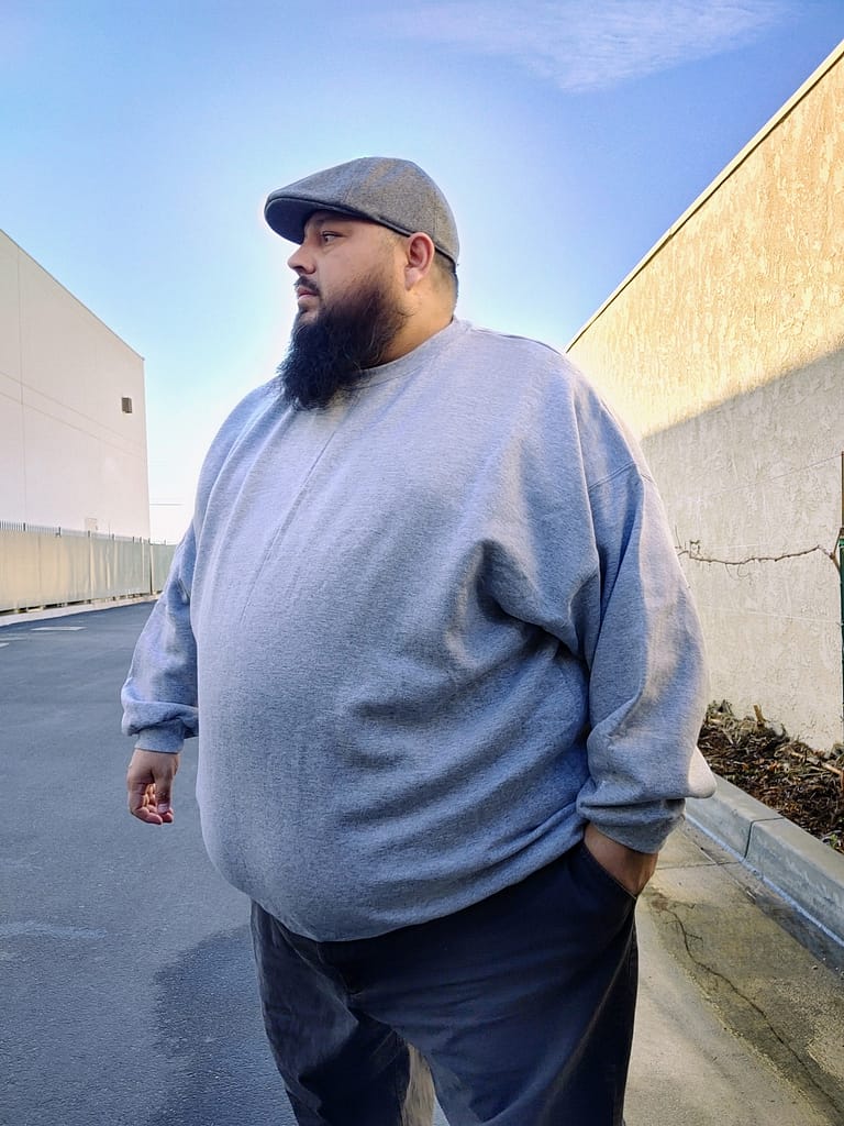Big Daddy Basics Crewneck in Grew