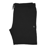 3/4 TUCK SWEAT SHORTS(BLACK) – ANCELLM