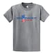 Big Daddy USA Tee in Athletic Heather Grey