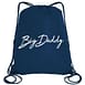 Big Daddy Signature Drawstring Bag in Navy