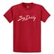 Big Daddy Clothing Signature Tee in Red. Extended Sizes Available