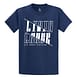 Big Daddy Livin Large Big Daddy Clothing Company Graphic Tee in Navy