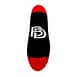Big Daddy Stripes Socks in black/white/red