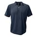 Big Daddy Basics Polo in Light Navy. 100% Moisture Wicking Polyester with Micro Pique Texture.