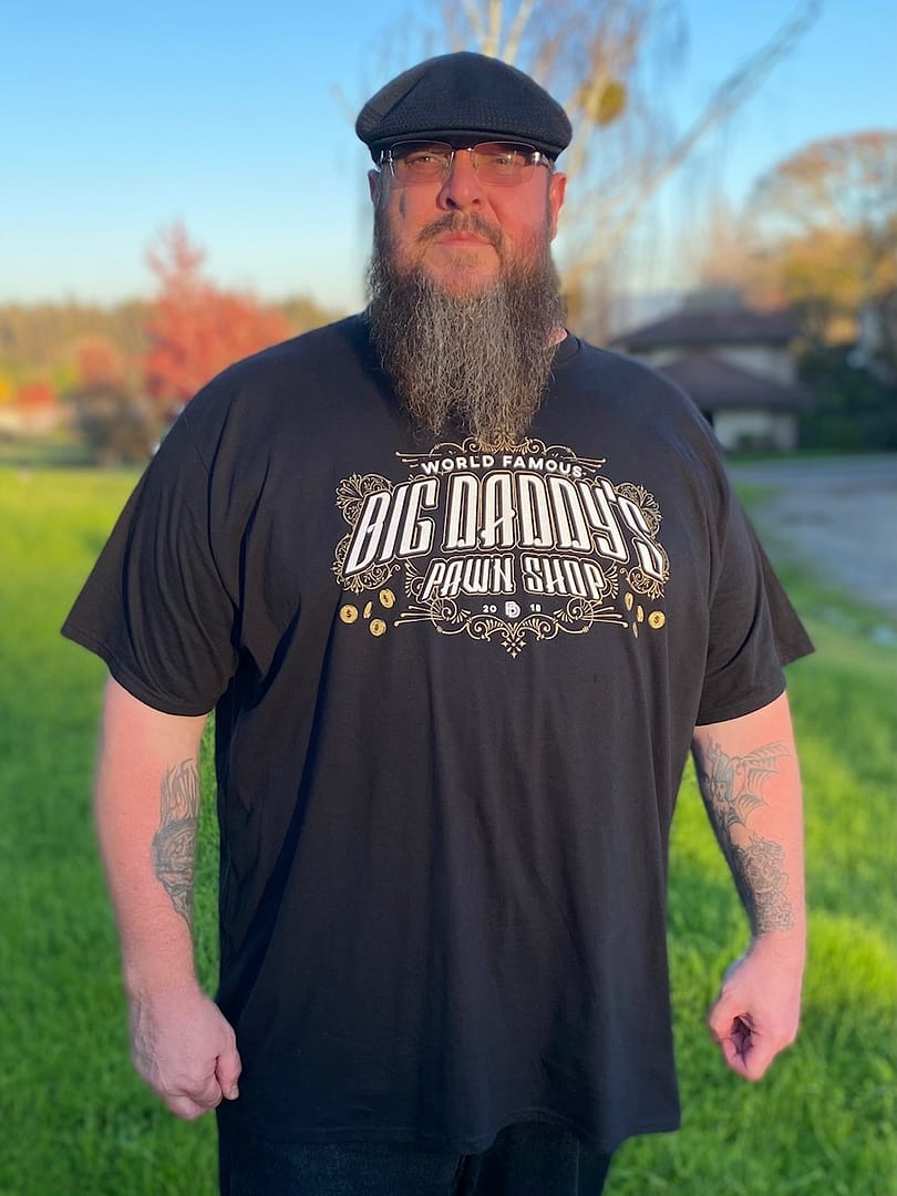 Big Daddy Pawn Shop Tee in Black