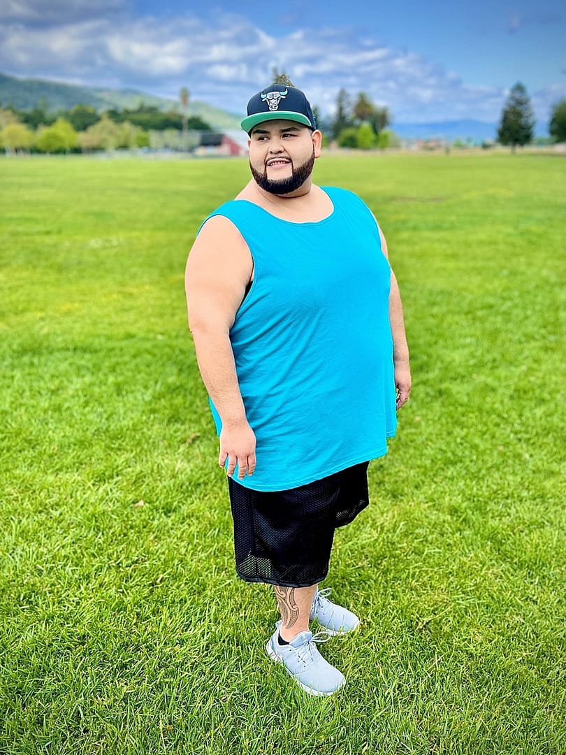 Big Daddy Basics Marine Sky Tank Top