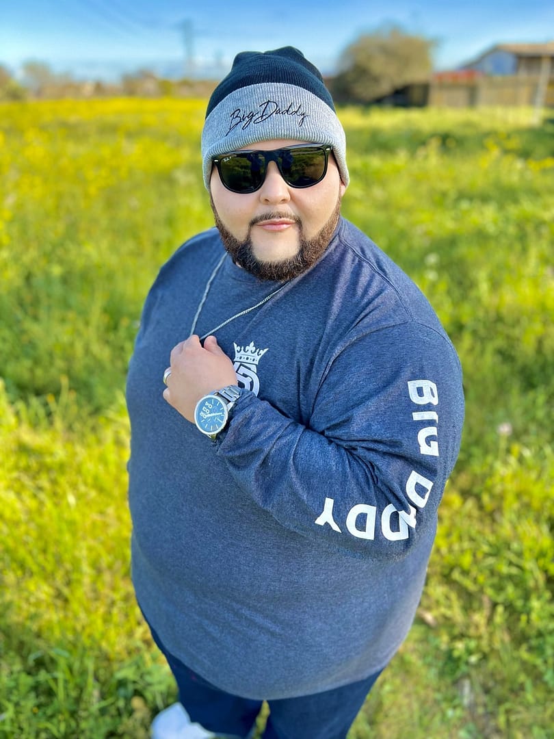Big Daddy Long Sleeve Print (Dark Grey Heather) | Sizes 2XL Big Daddy Long Sleeve Print (Dark Grey Heather) | Sizes 2XL