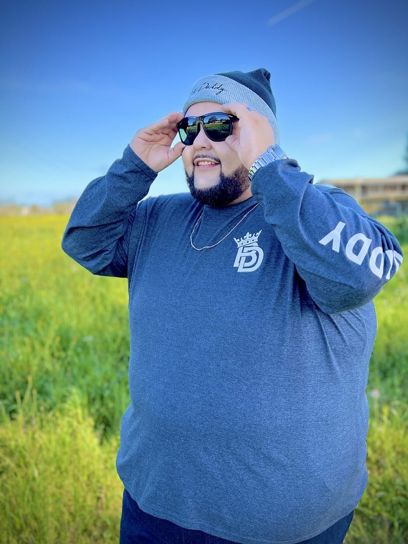 Big Daddy Long Sleeve Print (Dark Grey Heather) | Sizes 2XL