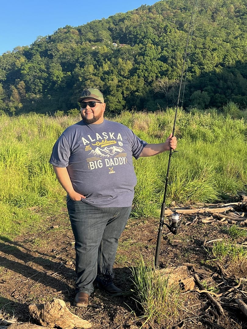 Alaska Outdoors Tee (Heather Navy)